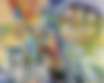 Carnival characters in a gondola (preview)