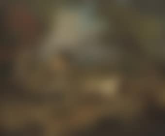 A man with a pig in a landscape (preview)