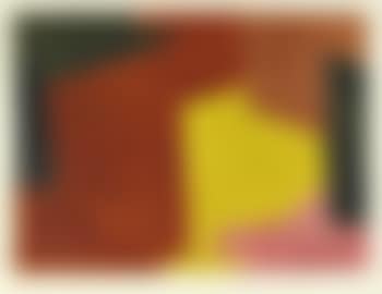 Composition brune, jaune et mauve (preview)