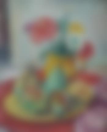 Nature morte au pichet de fleurs et assiette de poires (preview)