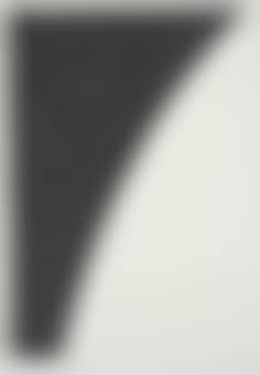 Colored Paper Image I (White Curve with Black I), from Colored Paper Images (A. 141) (preview)