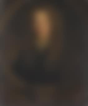 Portrait of John Dryden (1631-1700), poet and dramatist, half-length, in a black coat and white shirt with gold fastenings, in a sculpted cartouche with a laurel leaf wreath (preview)