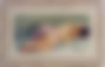 A reclining female nude (preview)