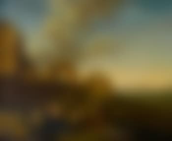 An extensive landscape with figures resting before ruins (preview)