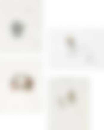 Four works: (i) Oh I'll Be Faithful in Spite of My Hate.; (ii) Untitled; (iii) Our Hero; (iv) Untitled (preview)