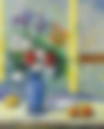 Le bouquet au vase bleu (preview)