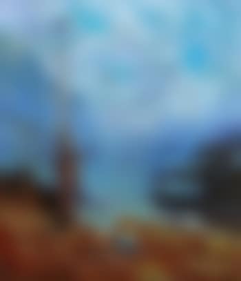 A totem pole with Mt. McKinley in the distance (preview)