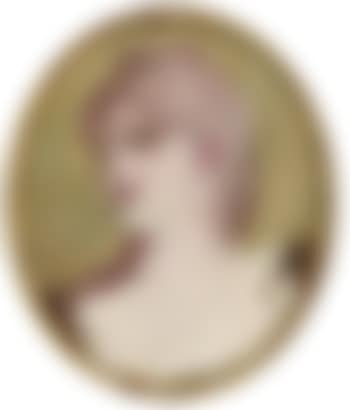 Portrait de femme (Médaillon pour la décoration du salon de la Maison de la rue d'Amboise, Paris) (preview)
