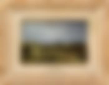 Summer landscape with windmill (preview)