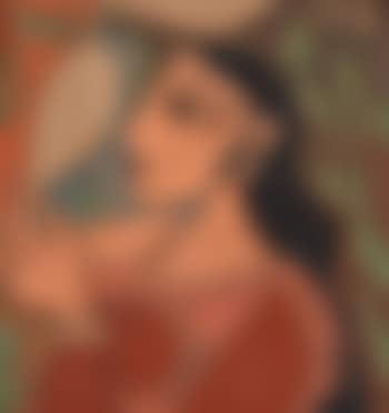 Woman with mirror (preview)