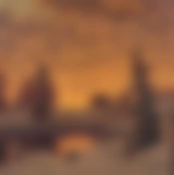 Coucher de soleil sur la neige (preview)