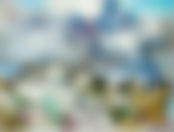 Village sous l'orage (preview)