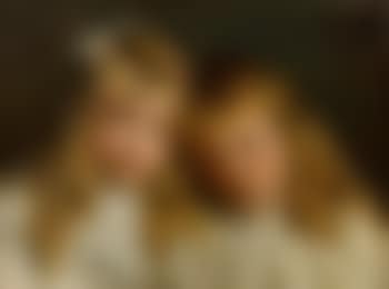 Portrait of two young girls (preview)