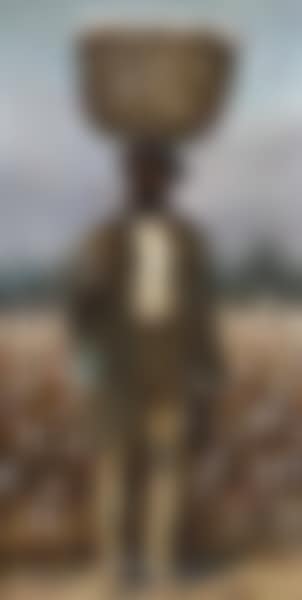 Cotton picker with pipe (preview)