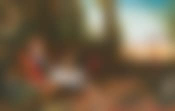Odalisque musicienne sur une terrasse, Damas (preview)