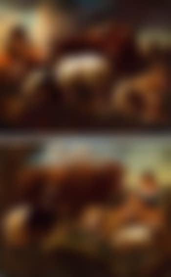 Companion pieces: 1: Hirte mit Herde; 2: Hirtin mit kind und herde (preview)