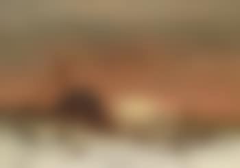 Winterlandschaft mit einer burg und einem jäger (preview)