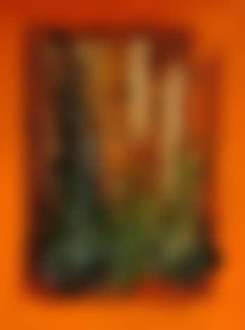 Composition sur fond rouge (preview)