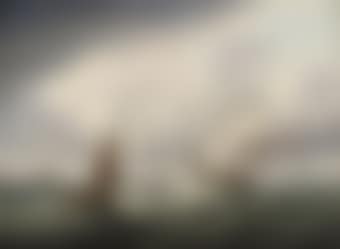 A Royal Naval frigate passing the Belem Tower as she heads out of the Tagus (preview)