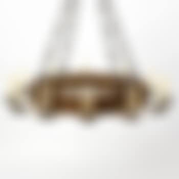 An Important And Rare Twelve-light Candle Chandelier (preview)