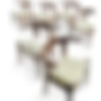 A Rare Set Of Six Bullhorn Chairs (preview)