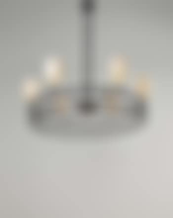 Rare and important monumental Sinusoidal chandelier (preview)