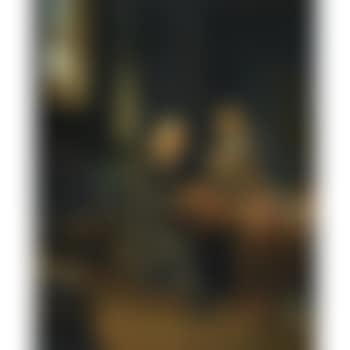 An Interior With A Pawn Broker And An Elderly Lady (preview)
