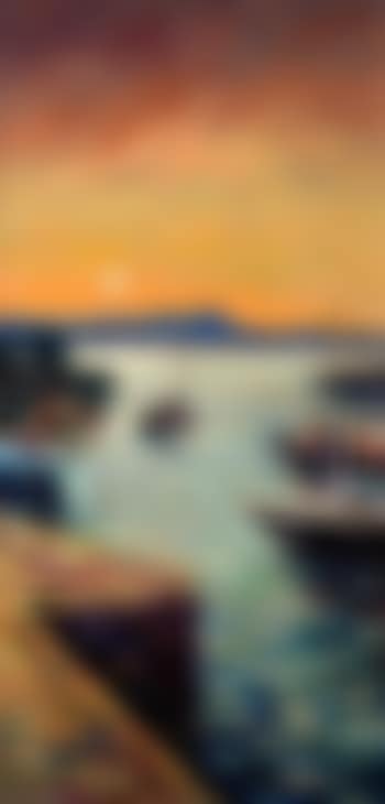 Portaferry Harbour at dusk (preview)