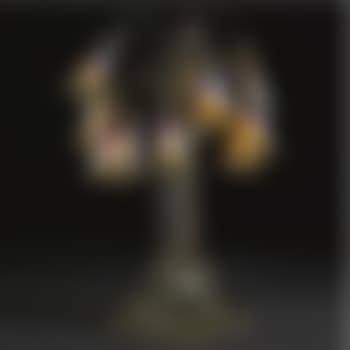 Twelve-light 'Lily' Table Lamp (preview)