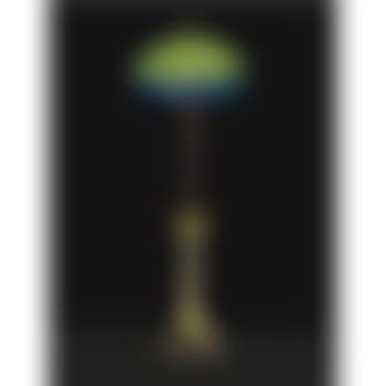 A Rare Jewelled 'Fish Scale' Floor Lamp (preview)