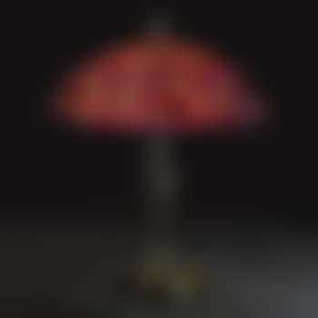 A Superb And Rare 'Salamander' Table Lamp (preview)
