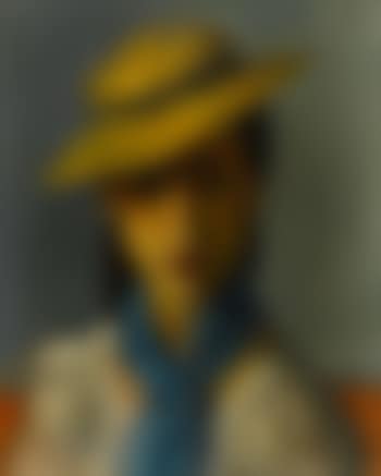 Girl with straw hat (preview)