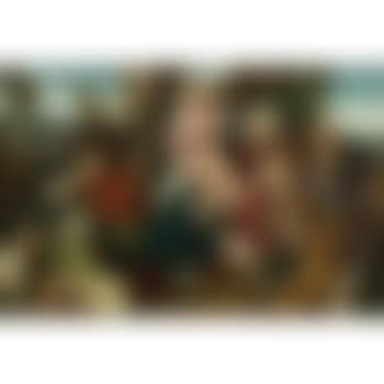 Holy Family With Saint Elizabeth, The Infant St. John, And Two Shepherds (preview)