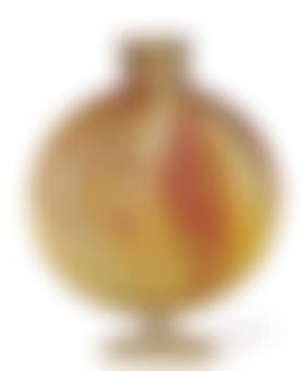A French Etched And Enameled Glass Vase (preview)
