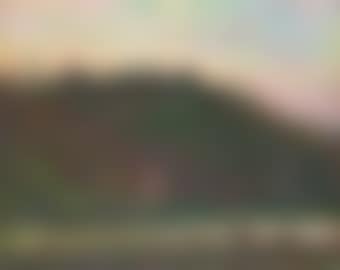 Le village de La Roche-Blond au soleil couchant (preview)