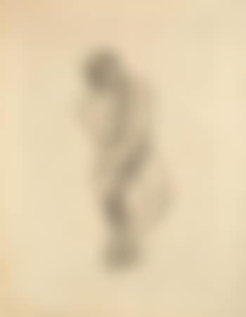 Studie zu einer sitzenden mannlichen Gestalt (preview)