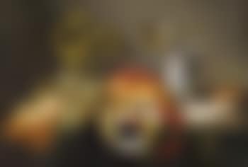 Stillleben mit Fruchten, Austern, Silberbecher und venezianischem Glas (preview)