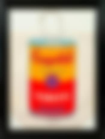 Campbell's soup can (Tomato) (preview)