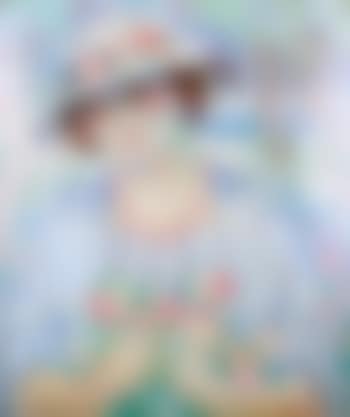 Jeune fille au chapeau fleuri (preview)