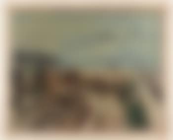 Ein Februartag Austrieb der Schafherde (preview)