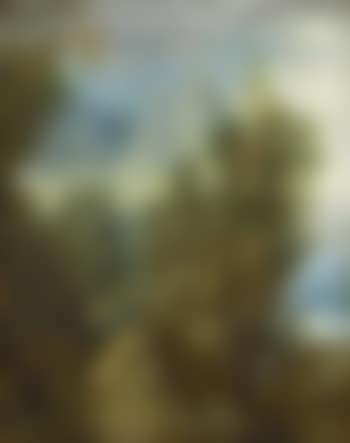 Phantastische Felsenlandschaft mit Jagern und Ziegen (preview)