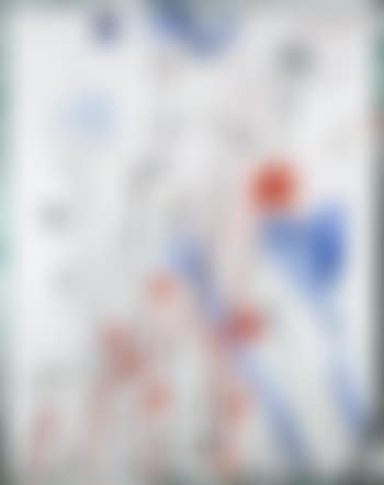 Still life with red and blue flowers (preview)