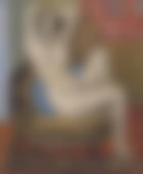Nu au coussin bleu (preview)