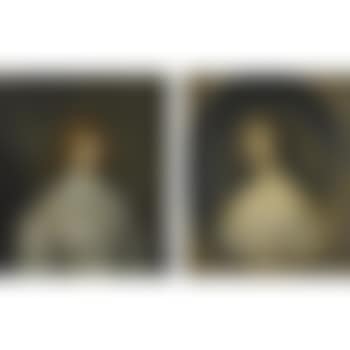 Portraits Of John Huxley; And His Wife, Elizabeth Tryon, Both Half Length (preview)