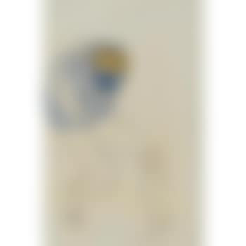 Blonder Mädchenhalbakt Mit Blauem Hemd Und Blauem Haarband (Semi-nude Blond Girl With Blue Shirt And Blue Headband) (preview)