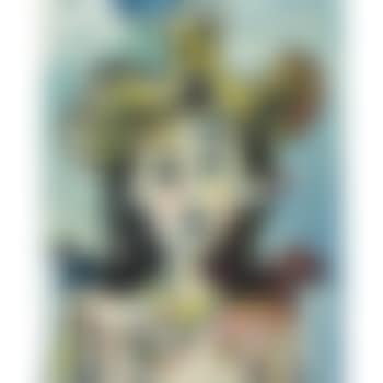 Femme Au Grand Chapeau. Buste (preview)