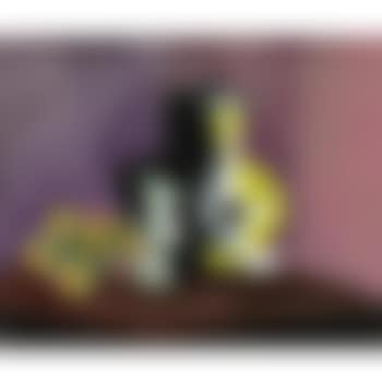 Nature Morte --  Fruits, Compotier, Carafe Sur Une Table (preview)