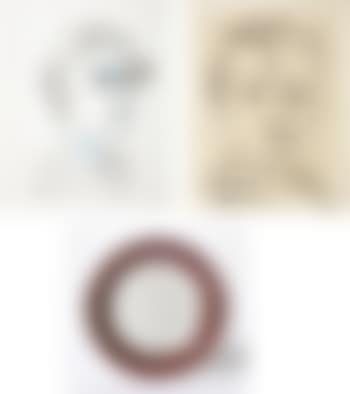 Three works: Portrait of Nina; Portrait of Harry; Portrait of Harry; 1975; 1974; no date (preview)