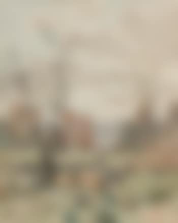 Paysage de campagne anime d'un personnage (preview)