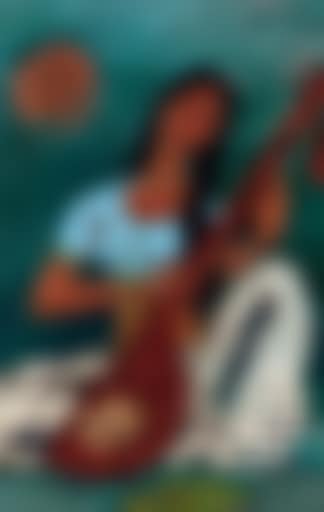 Woman Playing Veena (preview)